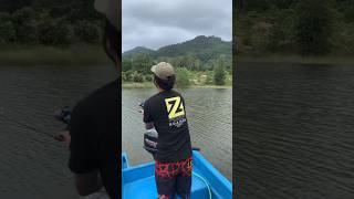 berburu ikan toman di danau pading #shortvideo