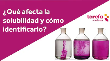 ¿Qué es lo que más afecta a la solubilidad?