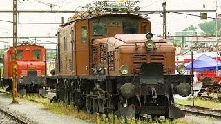 Switzerland's FINEST Historic Locomotives & Railcars - Depotfest Olten 2023 - Crocodile & More !