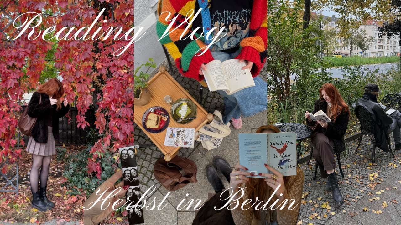 café hopping & ganz viel lesen in berlin | vlog