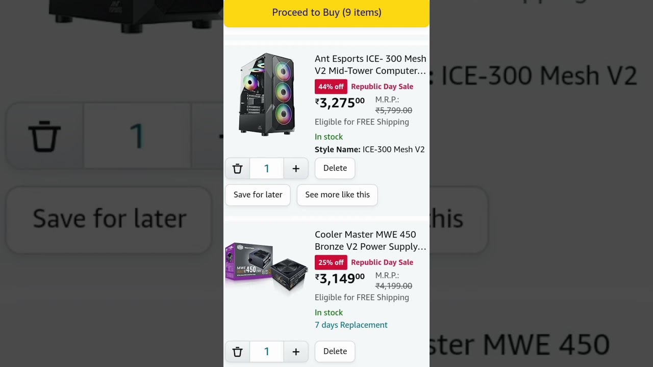 40k Full PC Build Ryzen 5 5600G With Monitor |