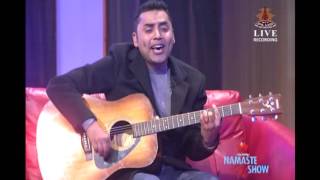 Laija Re - Kali Prasad Baskota LIVE (HUAWEI Namaste TV Show)