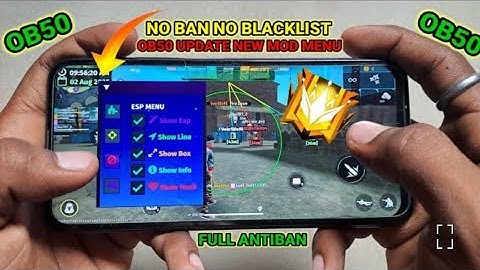 AYUSH MOD V3 | OB50 FF HACK | FREE FIRE MOD MENU | THE KING CHEATS HACK | FF HACK