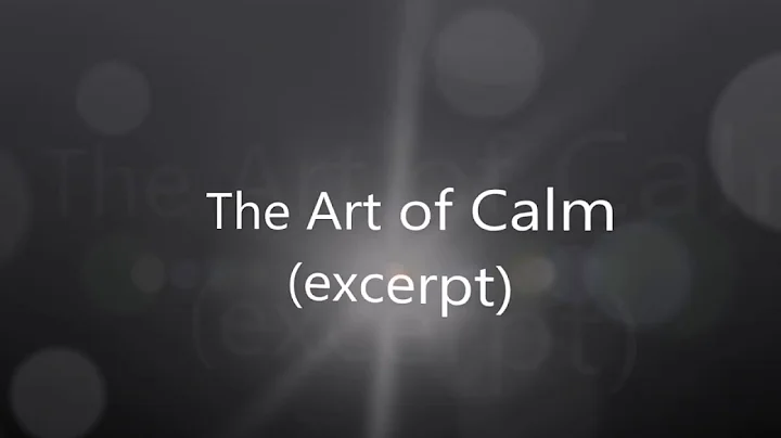 The Art of Calm - Jennifer Avery