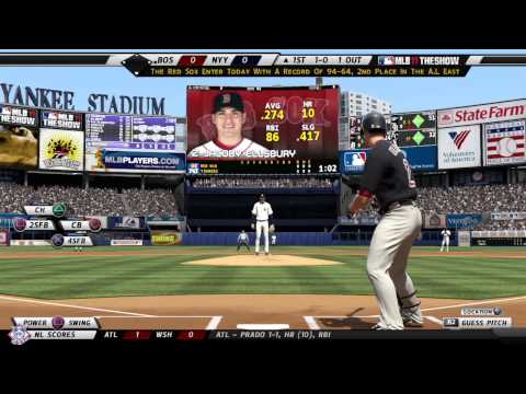 MLB® 11 The Show™ Yankees vs. Red Sox Gameplay video