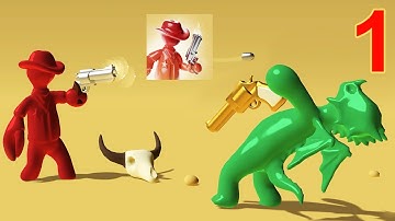 Gumslinger - Gameplay Walkthrough Part 1 - Tutorial iOS, Android