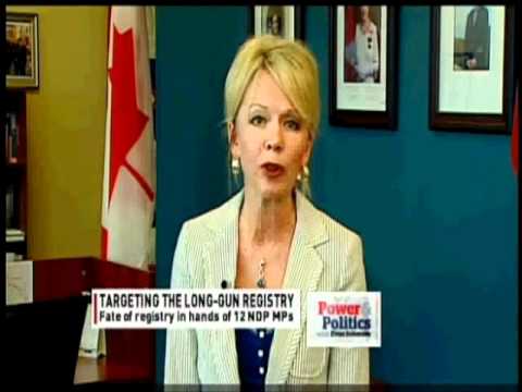 08/31/10 - On CBC's Power & Politics wit Evan Soloman, MPs LIB Mark Holland, NDP Joe Comartin and CON Candice Hoeppner debate the gun registry. In the exchange Comartin noticably contradicts himself and Hoeppner side steps the argument that the RCMP want the long-gun registry.