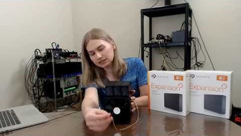 Cooling Burst Mining Rig External Hard Drives