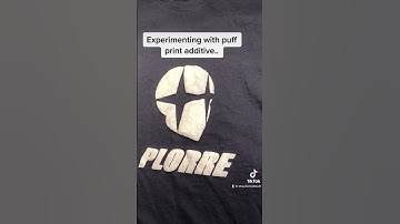 Experimenting with puff print additive.. #plorre #plorreofficial #screenprint #smallbusiness