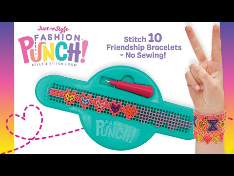 Just My Style Fashion Punch Friendship Bracelets