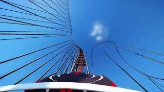 Planet Coaster: SUPER COASTER 200M DROP! POV VIEW screenshot 5