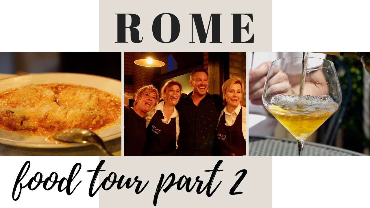 What To Eat In Rome - Part 2 - YouTube