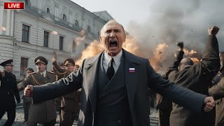 1 Minute Ago! Big Tragedy, 3000 US and German Missiles Launched at Moscow City