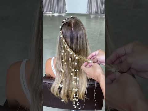 Vídeo: Como fazer um penteado com coroa de flores trançadas (com fotos)