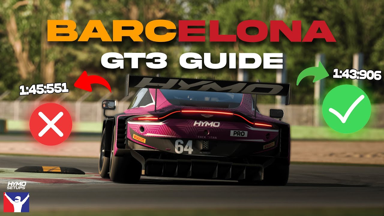HOW TO DO BARCELONA IN iRacing | GT3 Track Guide & Tips