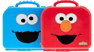 Learn Letters, Numbers & Colors with Sesame Streets Elmo & Cookie Monster Carry Case