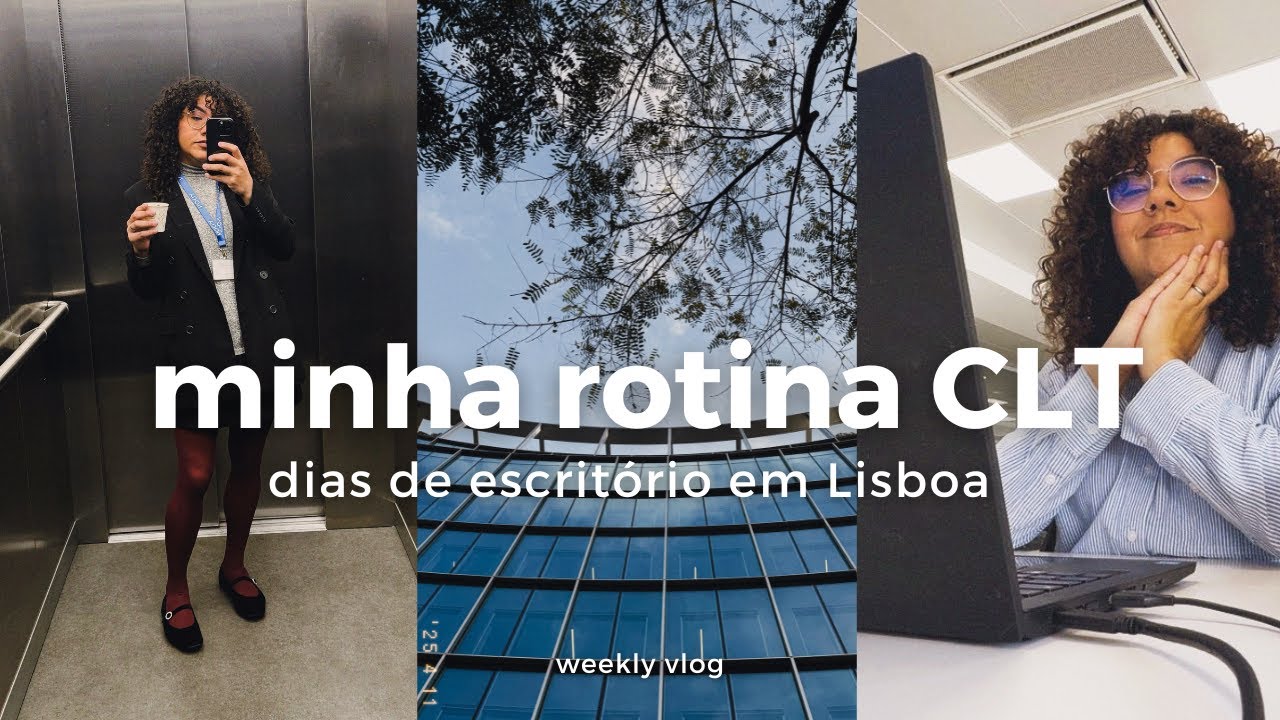 vlog: minha vida real em Lisboa 🇵🇹 | rotina de analista de dados no escritório