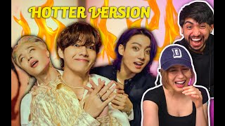BTS 'Butter' Official MV (Hotter Remix) - COUPLES REACTION!