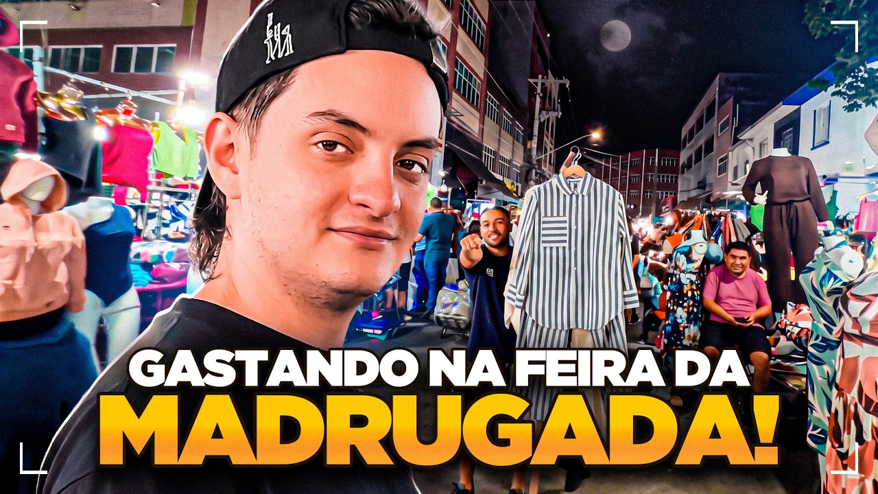 VISITEI A FEIRA QUE SÓ ACONTECE DE MADRUGADA