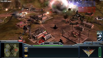 USA Super Weapon vs USA Super Weapon $10k - Command & Conquer Generals Zero Hour - 1 vs 1 HARD