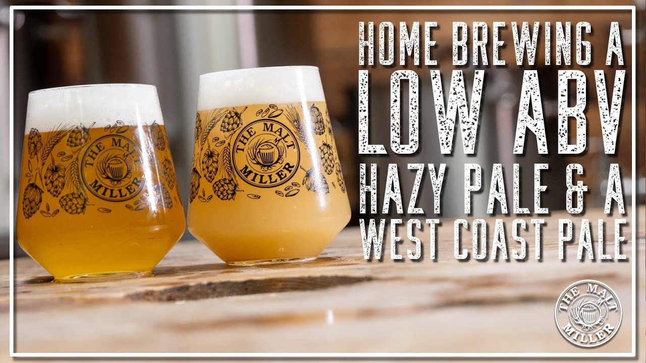 LOW ABV DOUBLE BREW DAY | THE MALT MILLER HOME BREWING CHANNEL