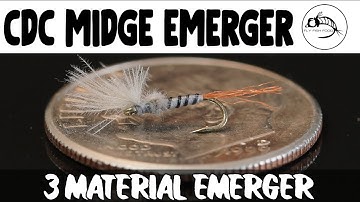 Fly Tying Tutorial: #24 CDC Midge Emerger