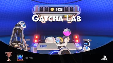 Astro Bot PS5 Trophy Guide – First Prize 🥉🤖 | Collected your First Gatcha from the Gatcha Lab