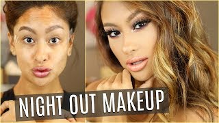 SUMMER NIGHT OUT FULL COVERAGE MAKEUP! Trying new products too!!!