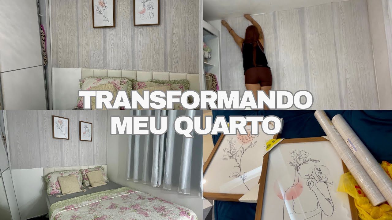 FIZ UMA PEQUENA MUDANÇA NO MEU QUARTO e deu muita diferença 