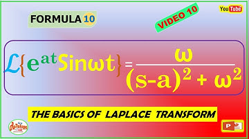 LAPLACE TRANSFORM (VIDEO 10)  (ReDalope TV)   The Basics of Laplace Transform