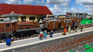 Lego 10277 Krokodil mit moc Wagon - Stadt update (Juni 2022) - Fortschritte beim VW Golf