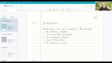 Processor Fundamentals | Part 12 | Interrupts | 4.1 CPU Architecture | A Level | By ZAK