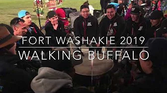 Walking Buffalo Jammin SrMens Traditional Song @ Fort Washakie 2019