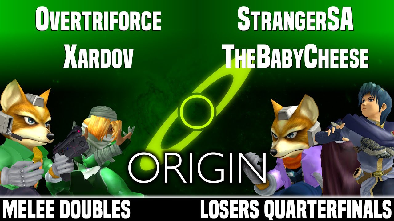 Origin - vL | Overtriforce & Xardov vs StrangerSA & TheBabyCheese - MELEE DOUBLES - LOSERS QUARTERS