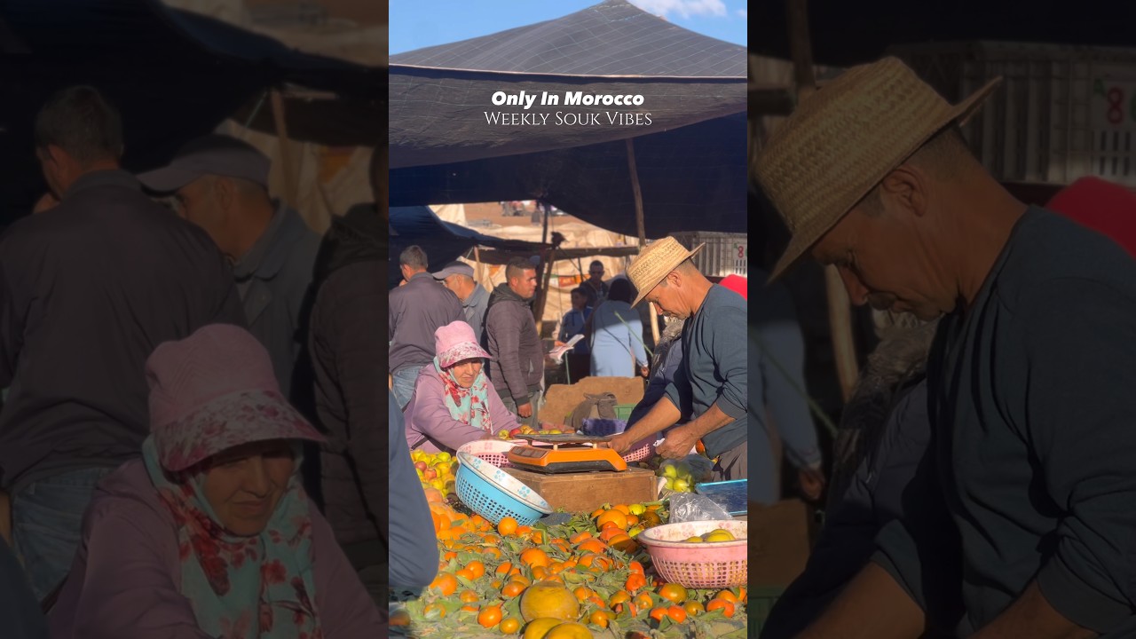 Morocco Weekly Souk | Rural Markets and Traditions