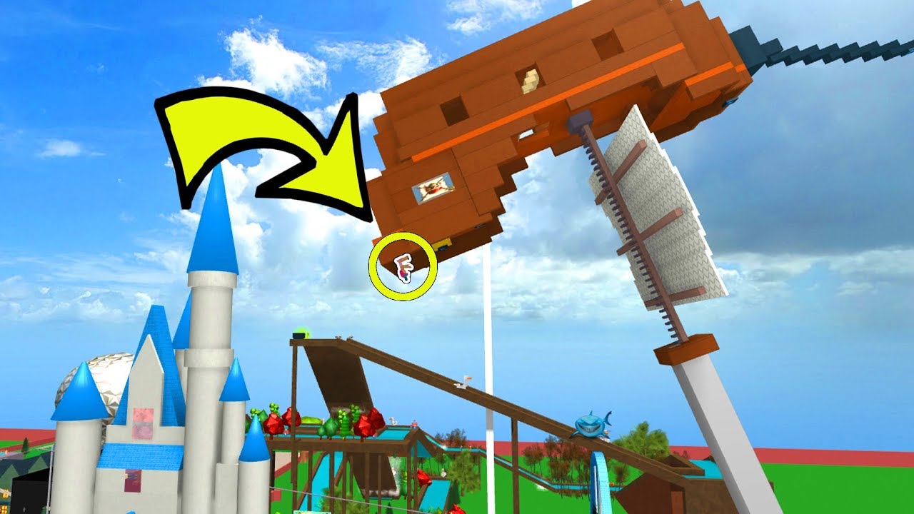 Roblox Riding Extreme Rides In Disney World Youtube