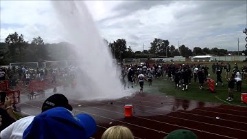 They are taking the ice bucket challenge to the next level