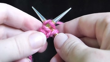 Chinese Waitress Cast On OFFICIAL VIDEO - KnitFreedom.com