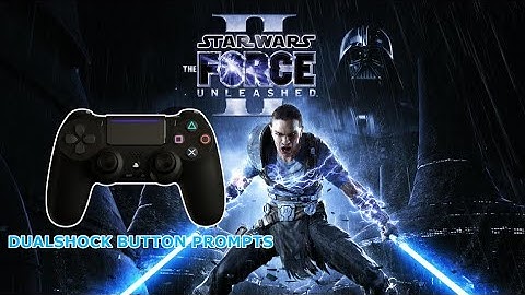 Star Wars: The Force Unleashed 2  PS4 Buttons Mod + First 20 Minutes