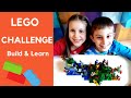 Lego building adventures  fun house lego creation  learn with alex kids fun