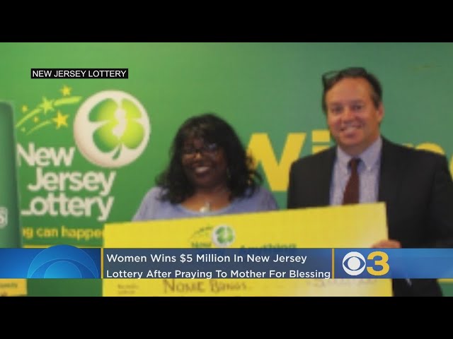Woman Wins $5 Million In New Jersey Lottery After Praying To Mother For Blessing class=