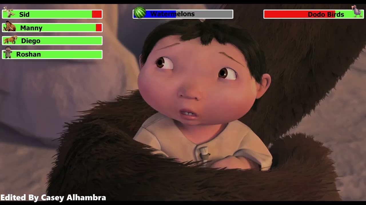 The Herd vs. Dodo Birds with healthbars