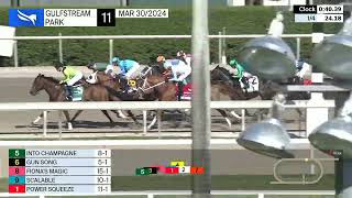 Vidéo de la course PMU GULFSTREAM PARK OAKS PRESENTED BY FANDUEL TV