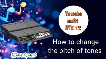 Yamaha DTX Multi 12: Exploring Tune, Send, Volume, and Pan. In Kannada by David Paul