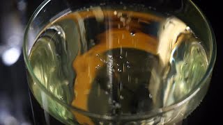 Champagne Bubbles Stock Video