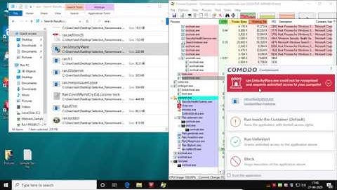 Comodo Antivirus TESTED Against ransomware --Long test