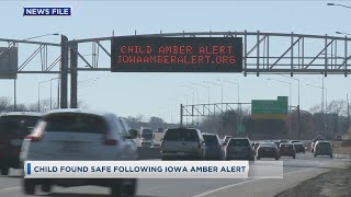 Child Found Safe Following Iowa Amber Alert
