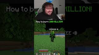 Hvnner MELTS through 200 MILLION!!... #donutsmp #minecraft #drdonut #gaming #funny #streamer #smp