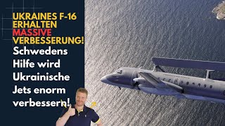 Schweden macht Ukraines F16 VIEL, VIEL stärker! Ukraine Lagebericht (309) und Q&A