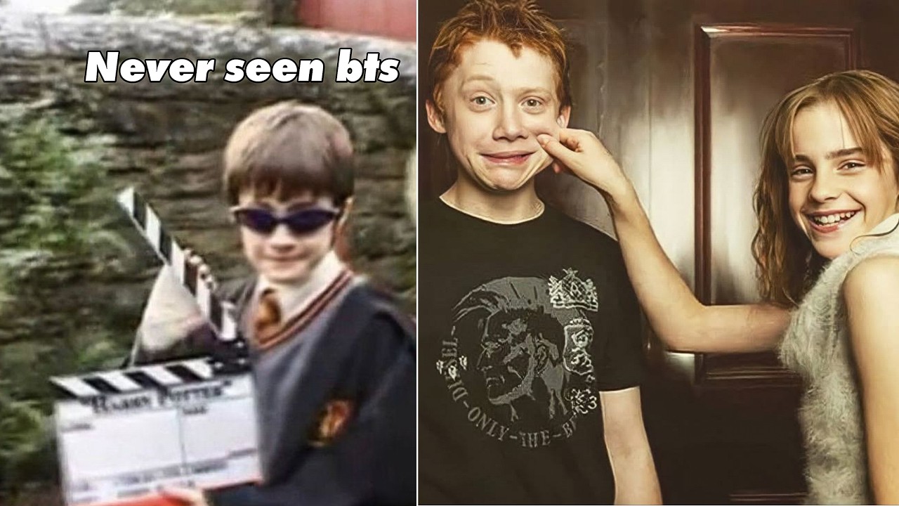 Гарри Поттер: закулисье | Забавные закулисные моменты со съемок Гарри Поттера